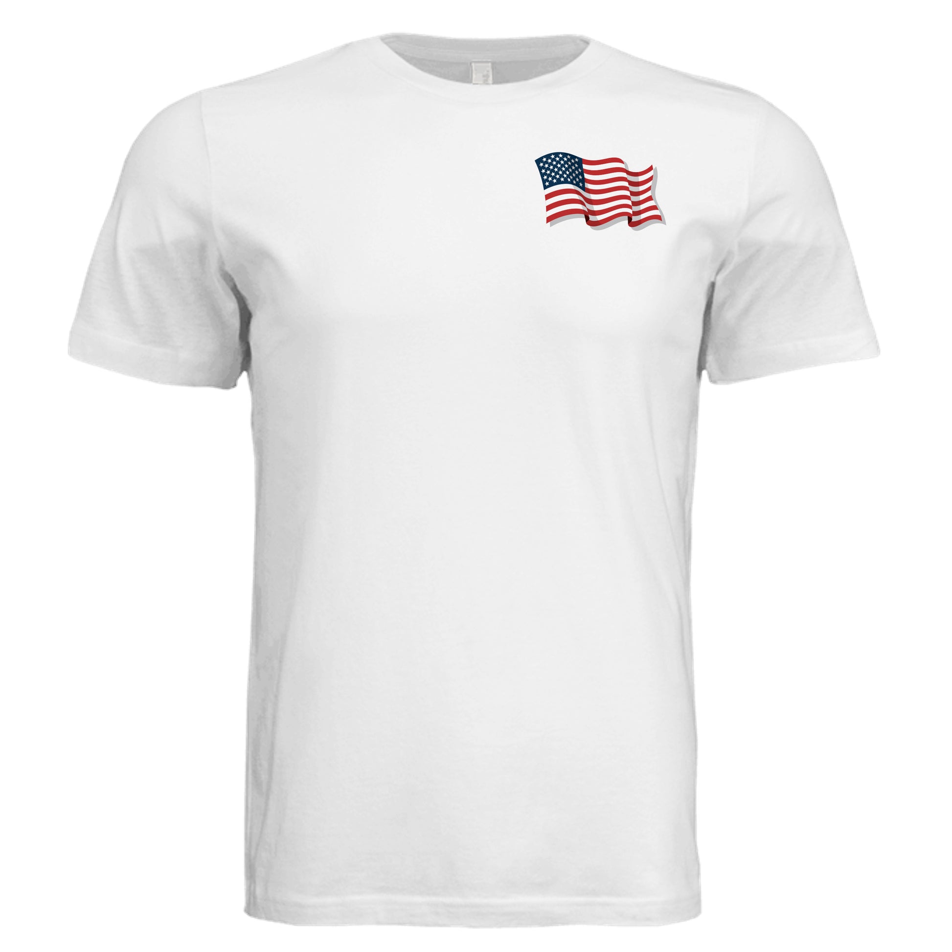 Solid White Triblend - 3413C - FRONT