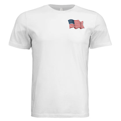 Solid White Triblend - 3413C - FRONT