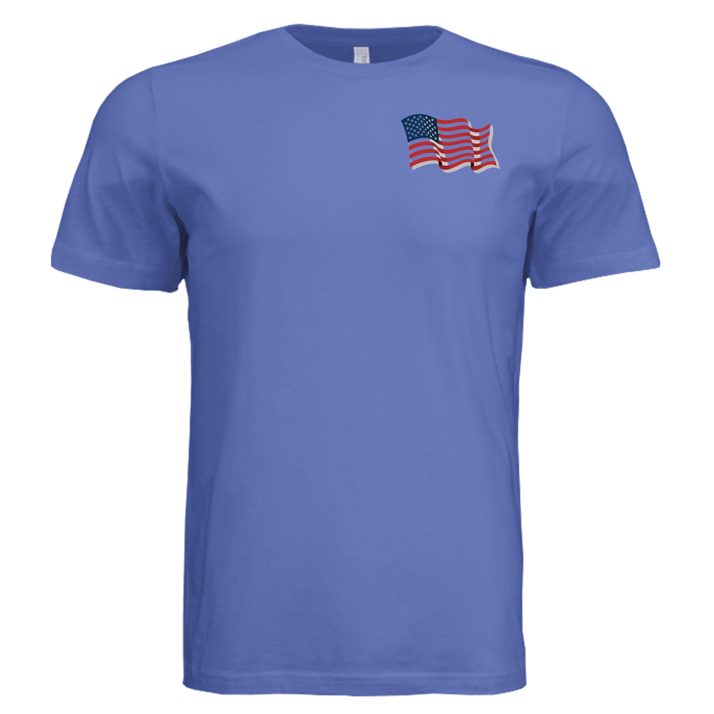 Solid True Royal Triblend - 3413C - FRONT
