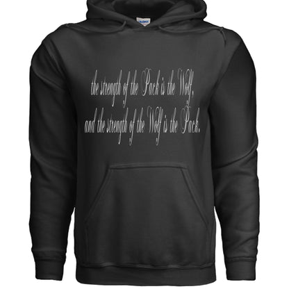 Wolfpack Hoodie – Gildan Heavy Blend 50/50 Sweatshirt - Wolfpack designs